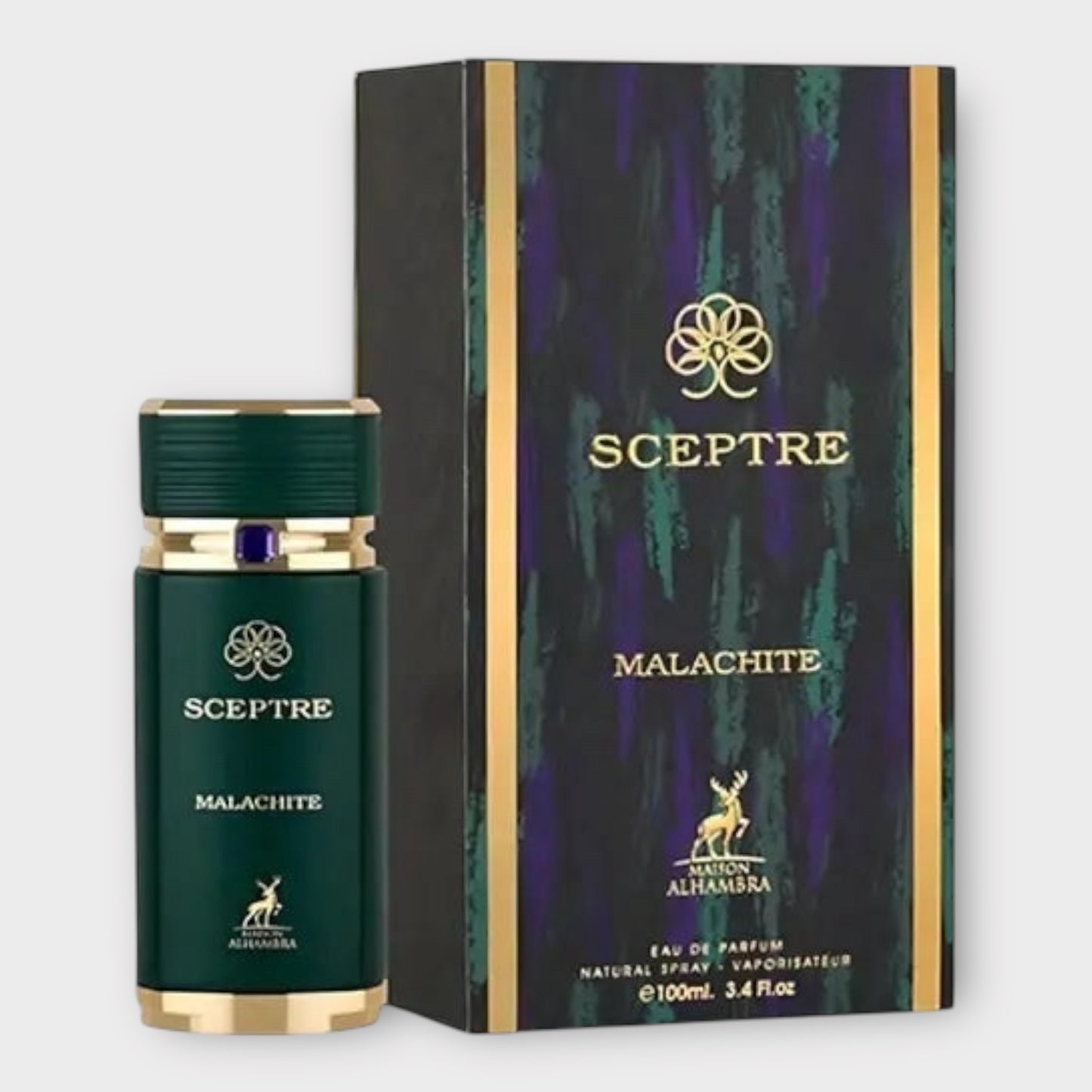 Sceptre Malachite Maison Alhambra