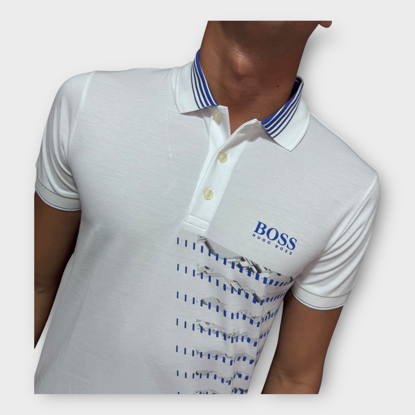 Camiseta Tipo Polo Boss