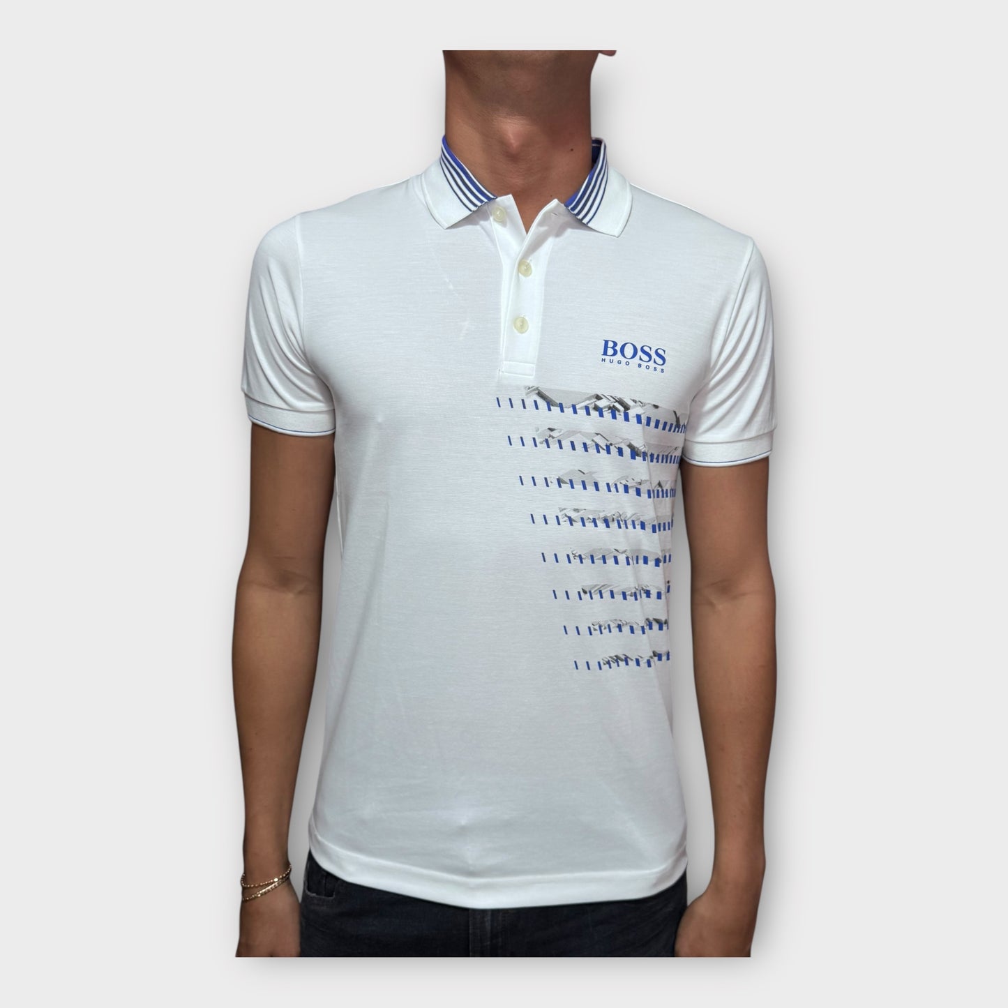 Camiseta Tipo Polo Boss