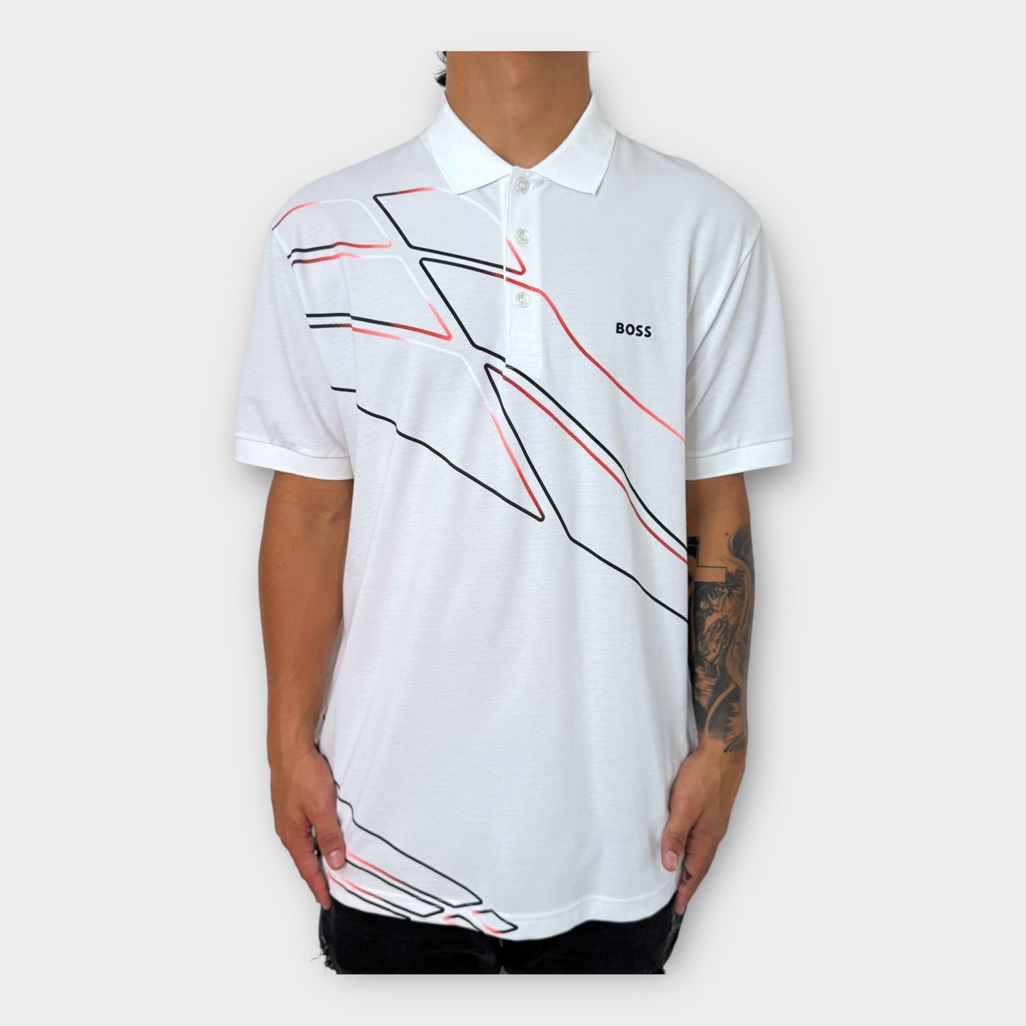 Camisa Tipo Polo Hugo Boss