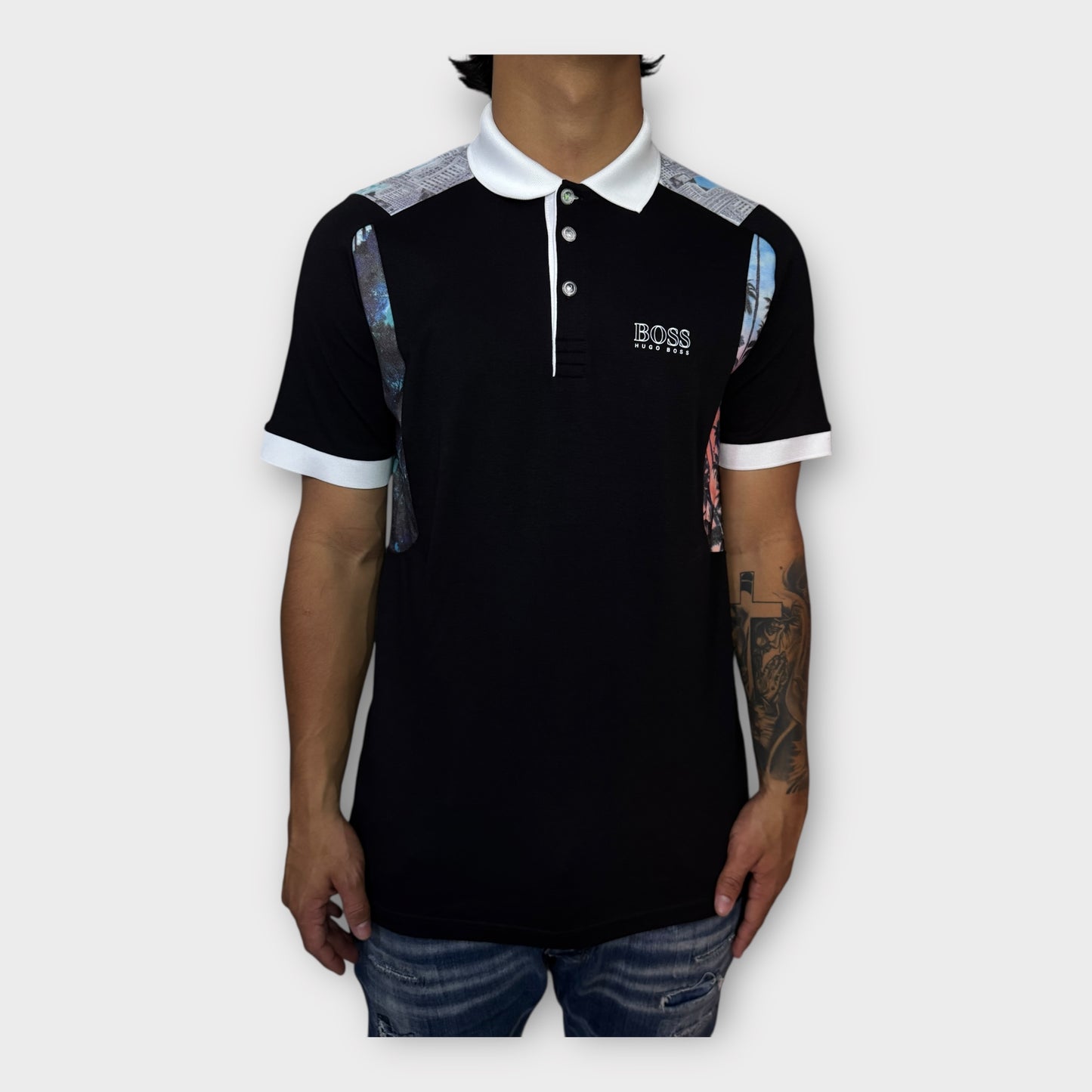 Camisa Tipo Polo Boss