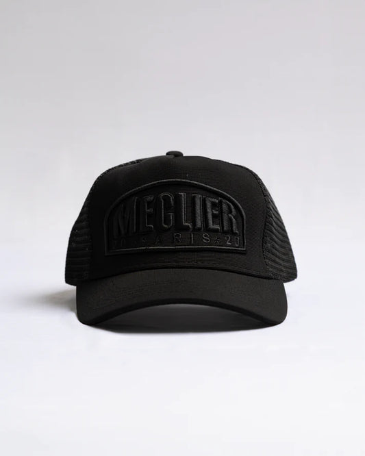 Gorra Meclier Monograma Negra