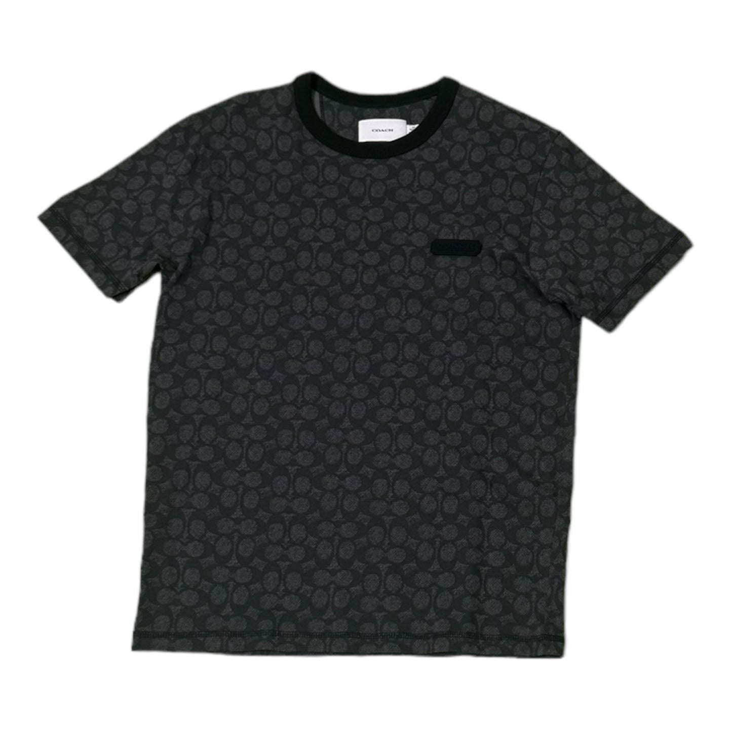 Camiseta Coach Signature Gris