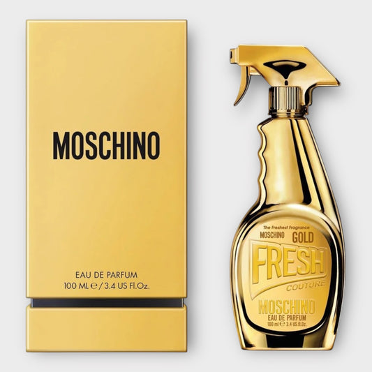 Gold Fresh Couture Moschino