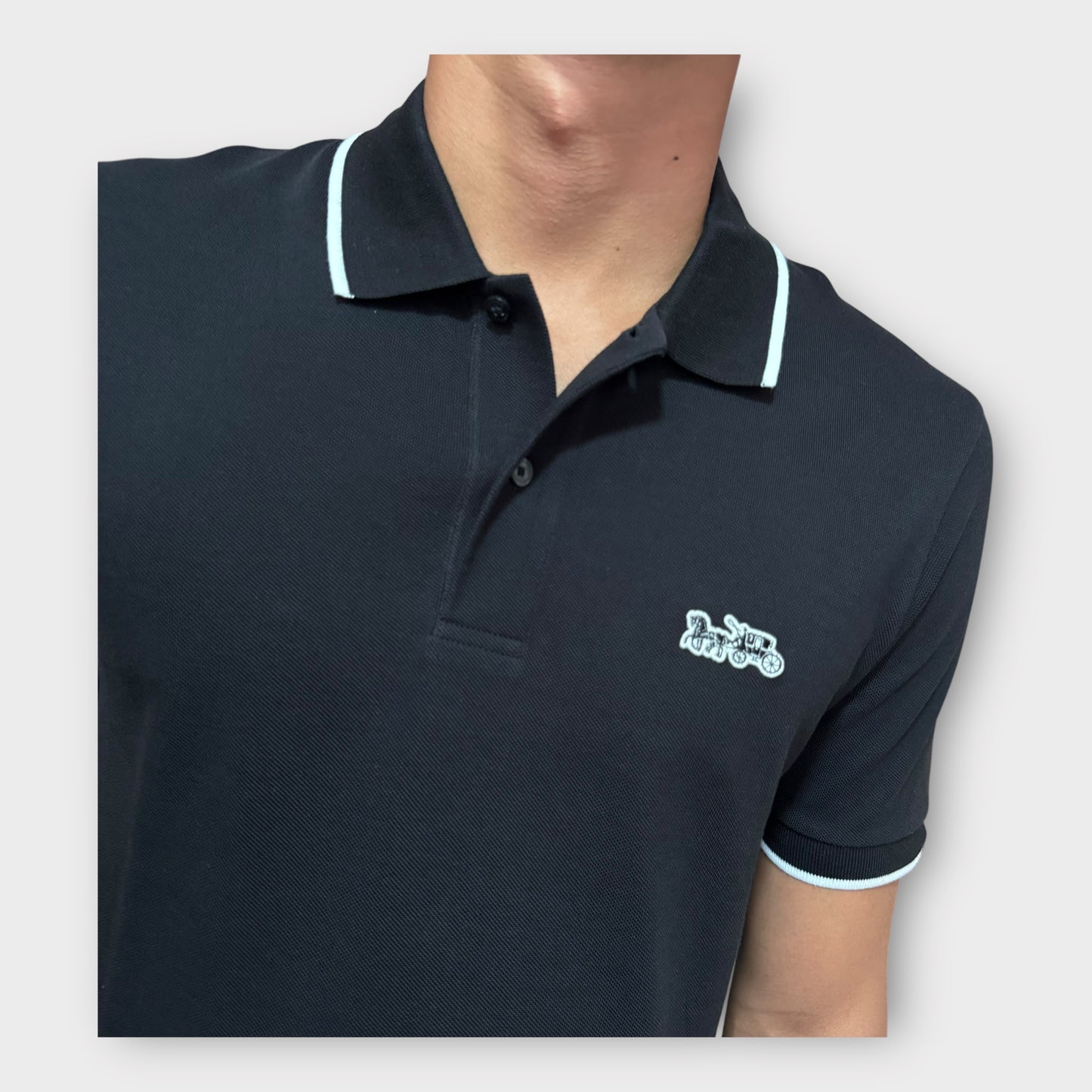 Camiseta Tipo Polo Coach