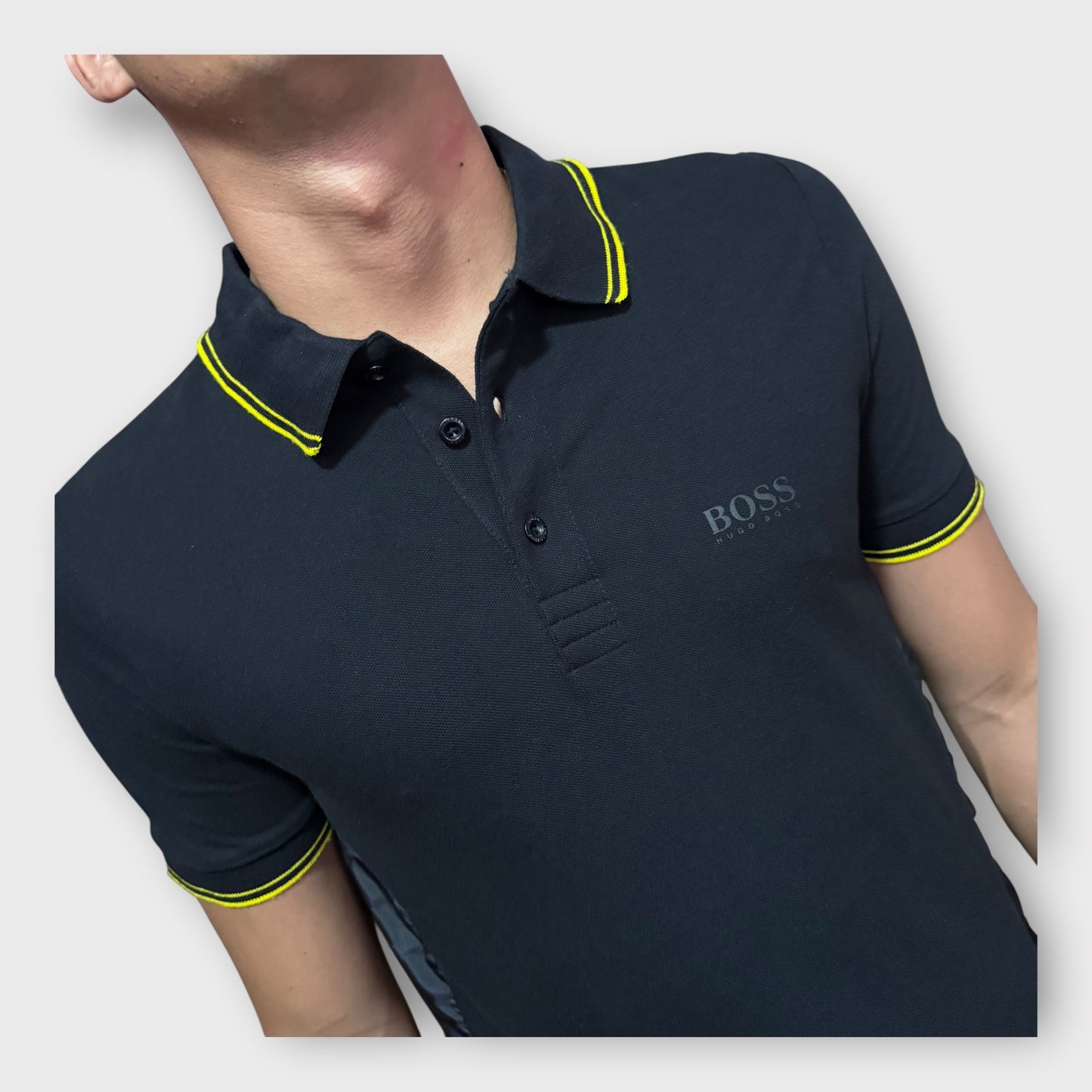 Camiseta Tipo Polo Boss